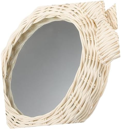 Garneck Rattan Decorative Wall Mirror