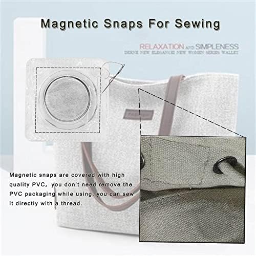 Betoplin Magnetic Snaps for Purses and Clothing