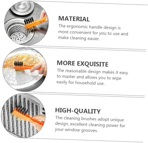 SECFOU Multipurpose Cleaning Brush Set 2pcs 1