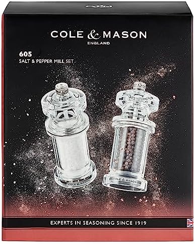 Cole Mason 605 Spice Mill - Salt Pepper Set