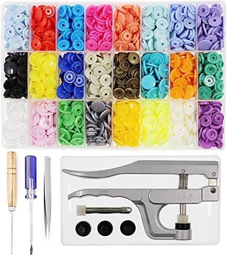 BetterJonny KAM Snaps Buttons 24 Colors 384 Sets