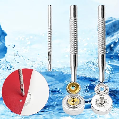 GTAAOY 320PCS 15mm Snap Fasteners Kit