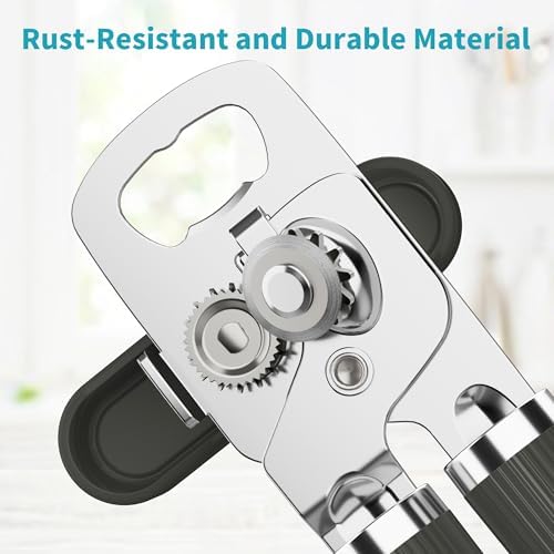 Ultrean Manual Can Opener with Soft Touch Handle