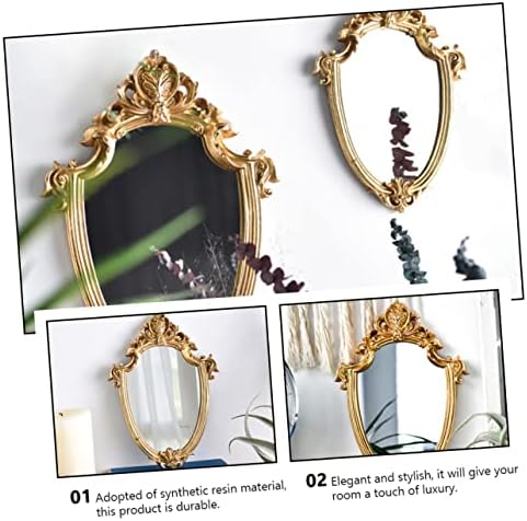 RORPOIR Retro Wall-Mounted Mirror Decor