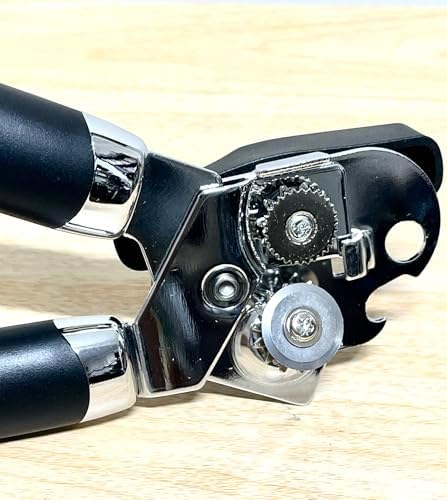 3-in-1 Stainless Steel Can Opener with Bottle Opener and Lid Lifter