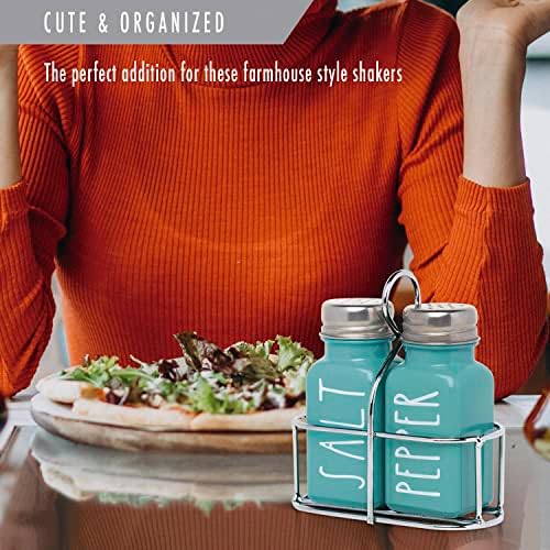 BUNOT Turquoise Salt Pepper Shakers Set 1