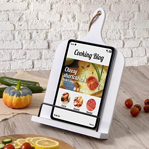 PUERSI Adjustable Cookbook Stand - White 1
