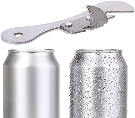 Ergonomic Manual Can Opener with Jar Lid Tool