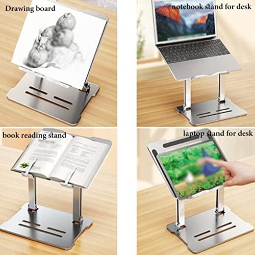 UHRLGHS Foldable Cookbook Stand with Retractable Clips