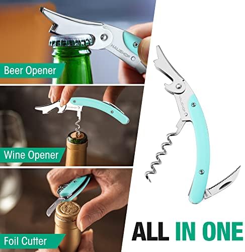HAUSHOF 2PC Multifunctional Can Opener Set 1