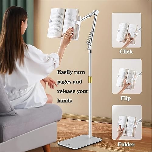 Yuidaaavzz Adjustable Floor Stand for Cookbook Reading