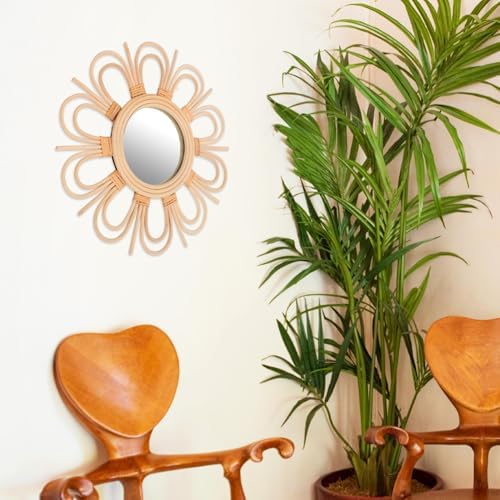 1Pc Creative Wall Mounted Mirror for Home Decor