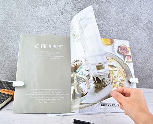 Citmage Heavy Duty Metal Book Stand with 6 Positions