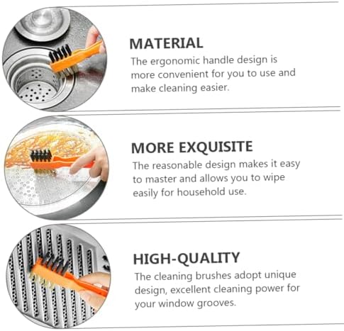 Beaupretty 2pcs Crevice Cleaning Brush Set 1