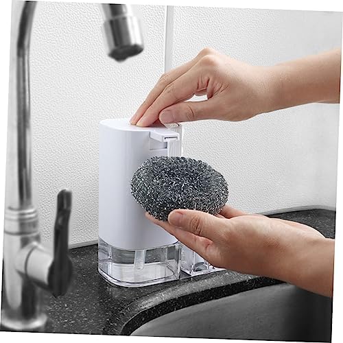 Minkissy 4 in 1 Dishwashing Brush Set with Holder