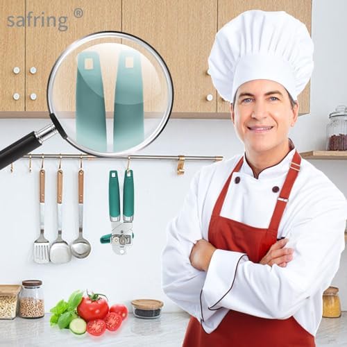 Safring Manual Can Opener with Bottle Opener