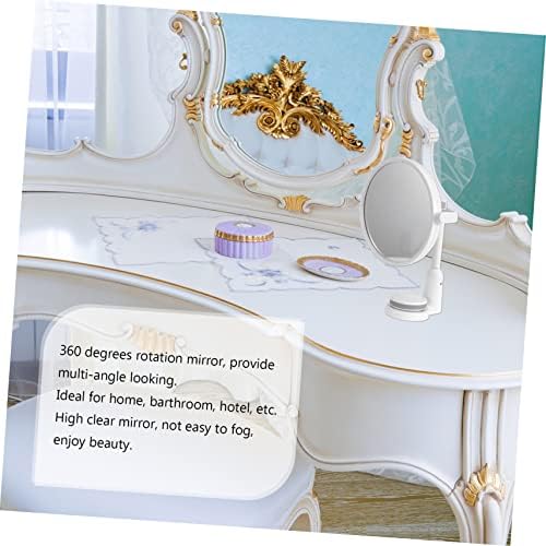 VINTORKY Round Wall Makeup Mirror 360 Rotation No Drilling 1
