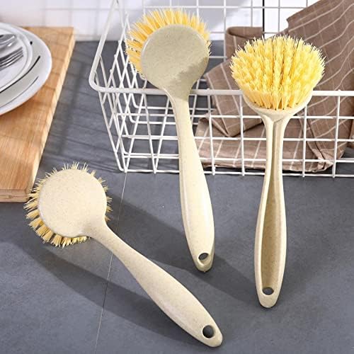ZBQUNPIT Hanging Non-Stick Wheat Straw Cleaning Brush 1