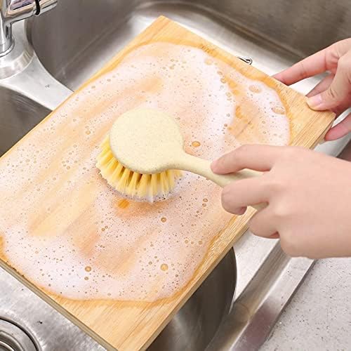 ZBQUNPIT Hanging Non-Stick Wheat Straw Cleaning Brush 1