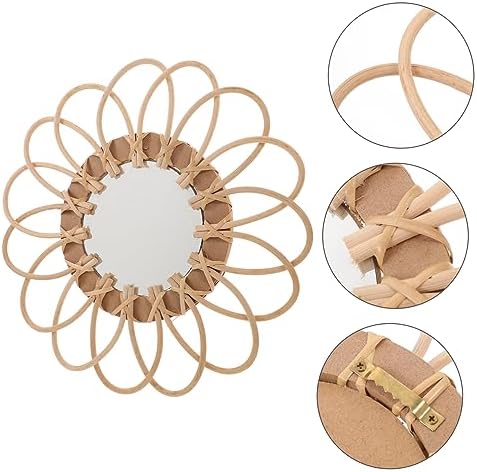Beatifufu Woven Wall Hanging Mirror