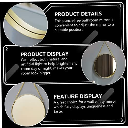 WOFASHPURET Wall Mounted Vanity Mirror