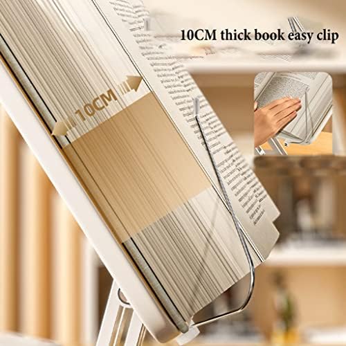 UHRLGHS 360 Rotate Adjustable Cookbook Stand
