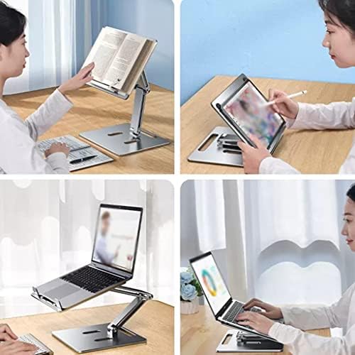360 Rotatable Book Stand with Height Adjustment - Gray