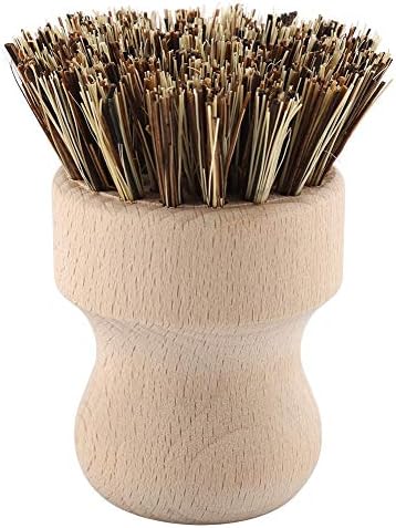 Eco-Friendly Dish Scrubbing Brush with Sisal Silk