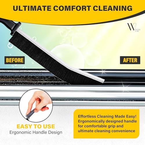 WONDER BY ZNKI Hard Bristle Crevice Cleaning Brush 2 Pcs