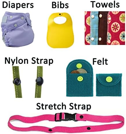 Seawhisper KAM Snaps 360pcs Kit with Pliers for Crafts Clothing
