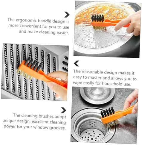 SECFOU Multipurpose Cleaning Brush Set 2pcs 1