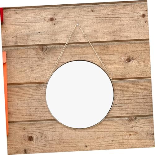 Cabilock Wall Mirror with Hanging Chain for Living Room and Bathroom
