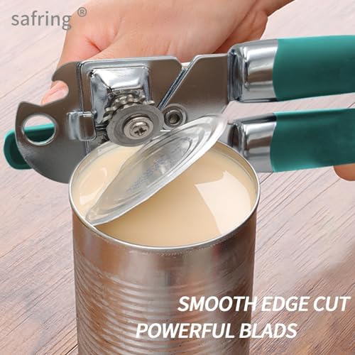 Safring Manual Can Opener with Bottle Opener