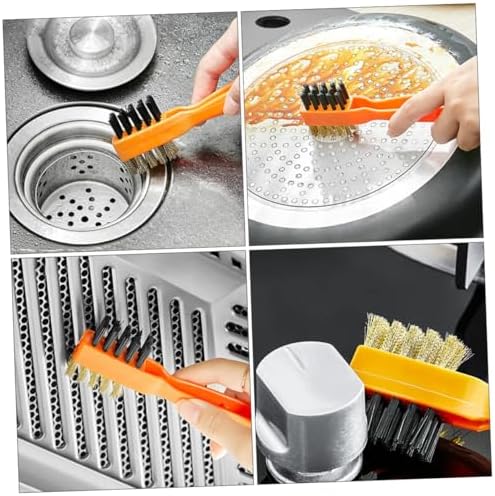 SECFOU Multipurpose Cleaning Brush Set 2pcs 1