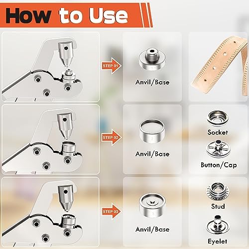 NEU MASTER Heavy Duty Snap Fastener Kit 1
