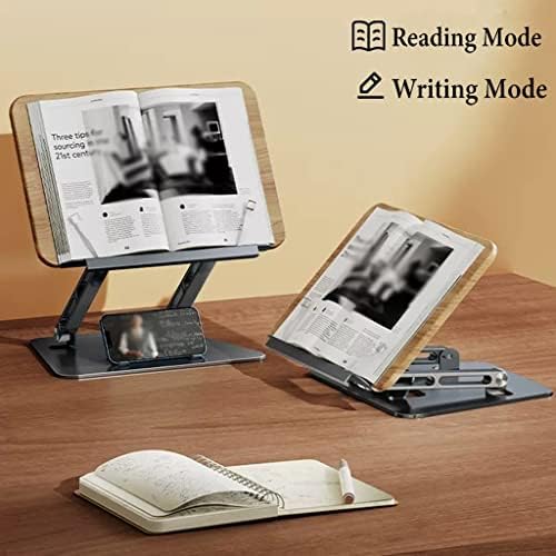 Adjustable Laptop Stand with Clip for Reading and Cooking