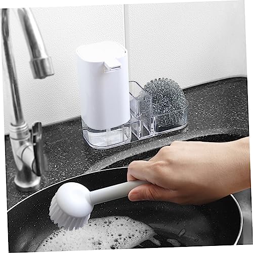 Minkissy 4 in 1 Dishwashing Brush Set with Holder