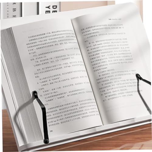 Adjustable Wooden Book Stand for Reading Display