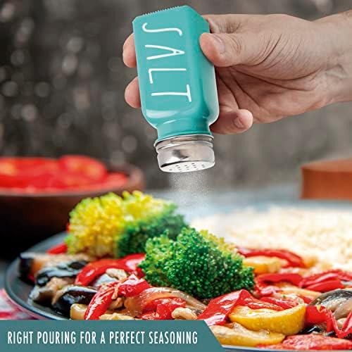BUNOT Turquoise Salt Pepper Shakers Set 1