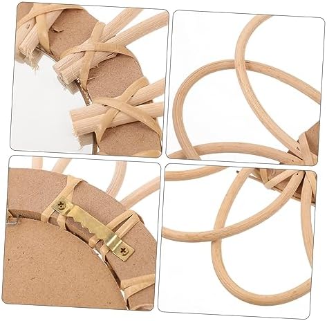 Beatifufu Woven Wall Hanging Mirror