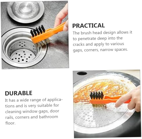 NOLITOY 2pcs Crevice Cleaning Brush for Windows and Home Use