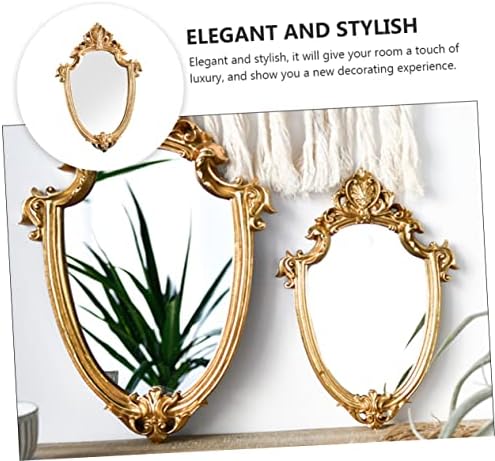 RORPOIR Retro Wall-Mounted Mirror Decor