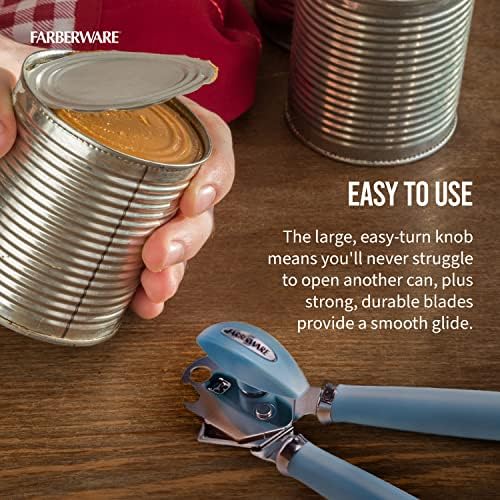 Farberware Retro Heavy Duty Can Opener with Soft Touch Handle