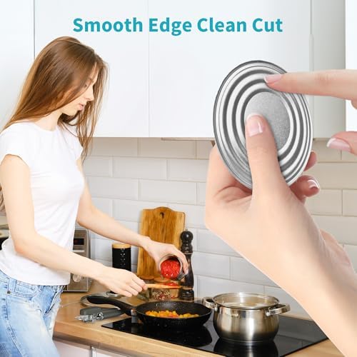 Ultrean Manual Can Opener with Soft Touch Handle