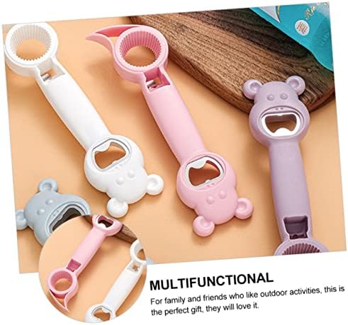 KICHOUSE 4 Pack Multi-Function Jar Opener Set