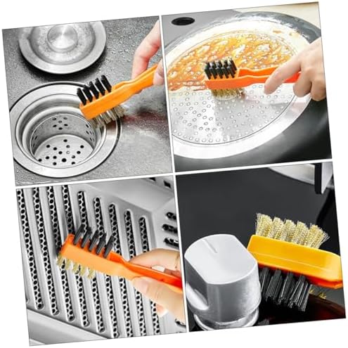 NOLITOY 2pcs Crevice Cleaning Brush for Windows and Home Use
