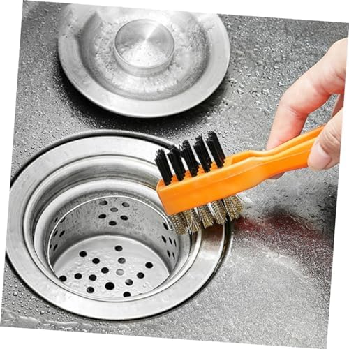 FOMIYES 2pcs Window Groove Cleaning Brush Multi-Function Home Tool
