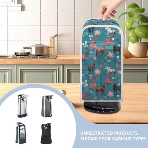 Floral Can Opener Dust Cover for Kitchen Decoration