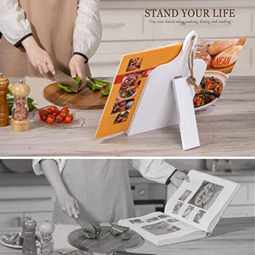 PUERSI Adjustable Cookbook Stand - White 1