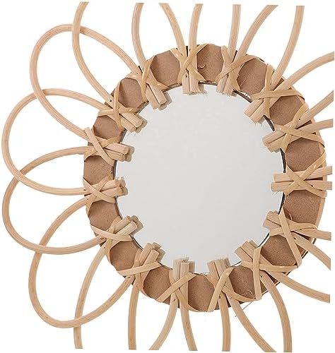 Beatifufu Woven Wall Hanging Mirror